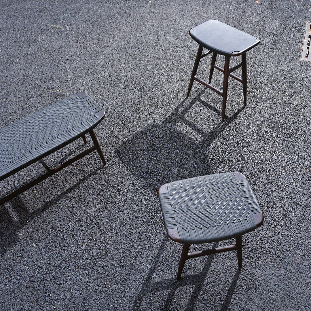 Freja Bench - Paper Cord Seat