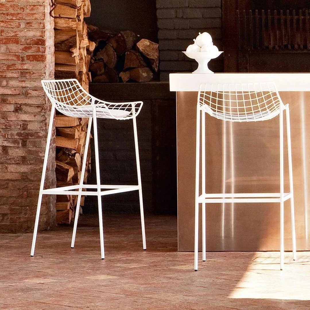 Summer Set Bar/Counter Stool w/ Seat Pad