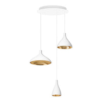 Swell Chandelier - 3 Pendants