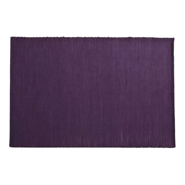 Deep purple rectangular placemat with a subtle texture and clean edges. Perfect for stylish dining decor.