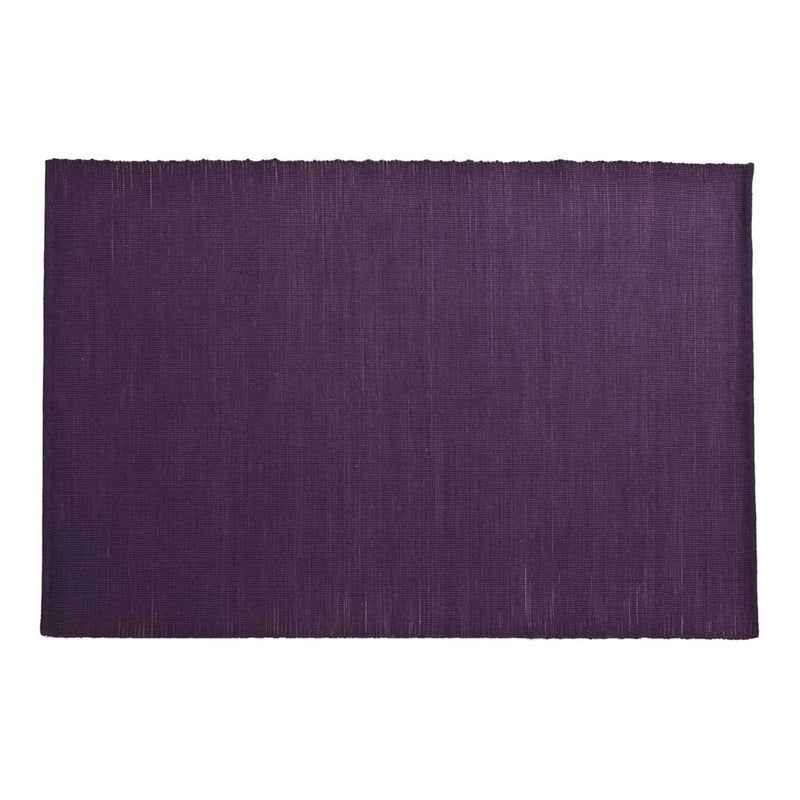 Deep purple rectangular placemat with a subtle texture and clean edges. Perfect for stylish dining decor.