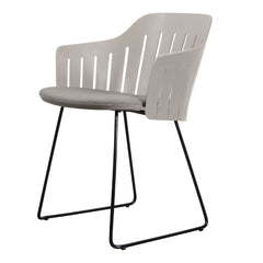 Choice Outdoor Chair - Sled Base - w/ Seat Cushion