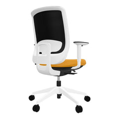 Trim 50 Office Chair - White Frame w/ Tex Backrest