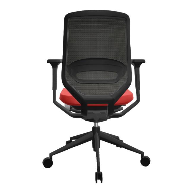 TNK 30 Office Chair - Black Mesh Back w/ Lumbar Support
