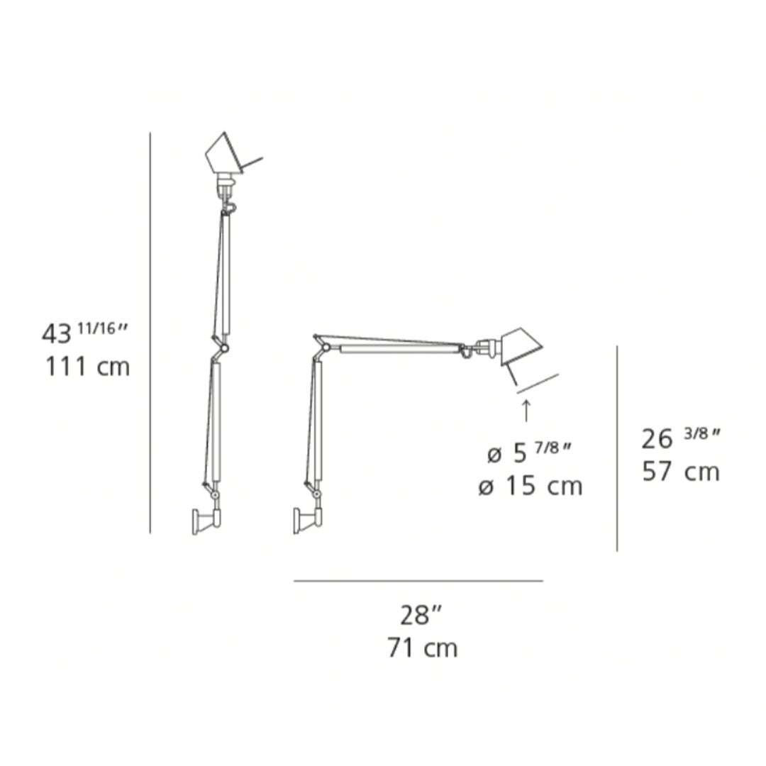 Tolomeo Mini Wall Light