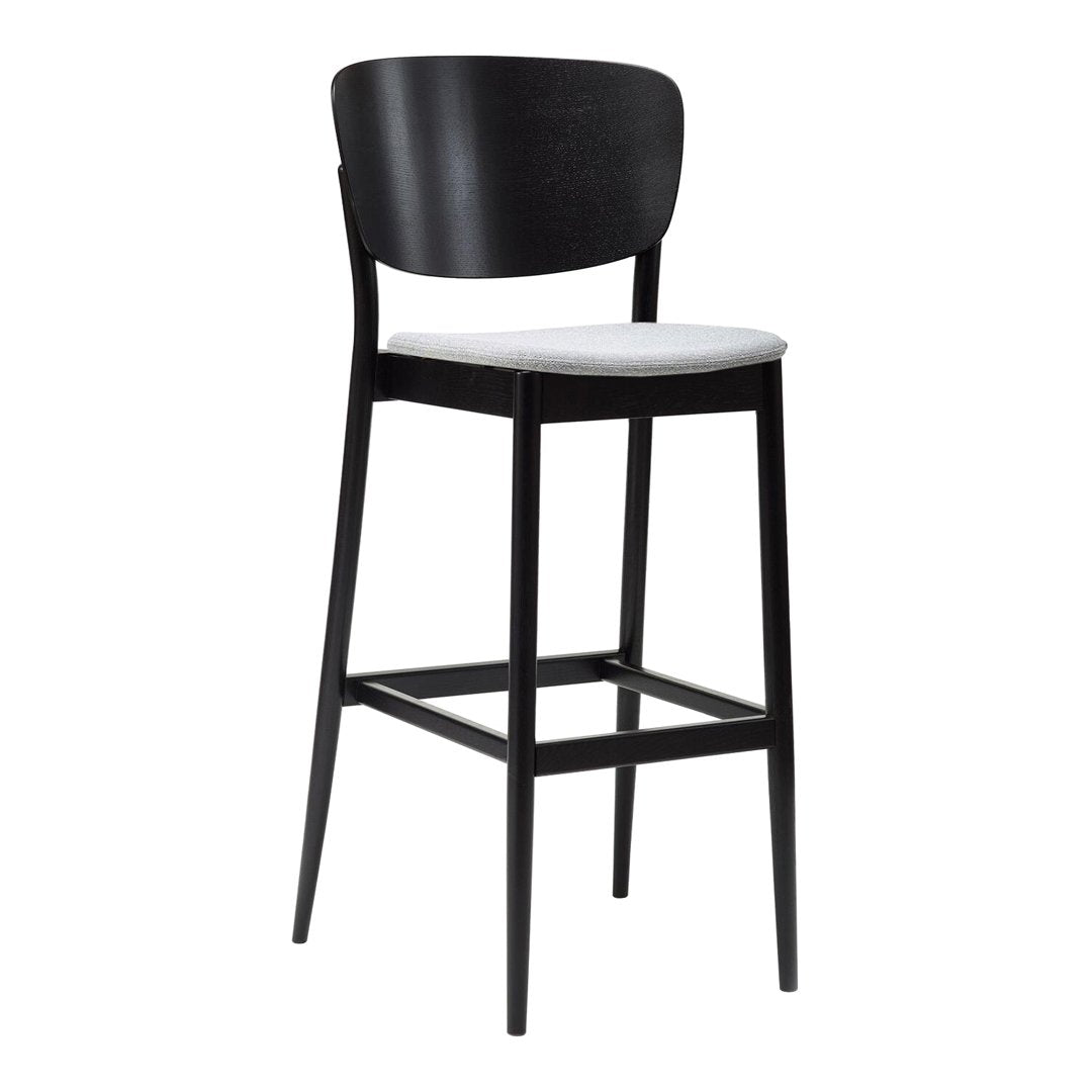Valencia Bar/Counter Stool - Seat Upholstered - Oak Frame