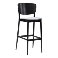 Valencia Bar/Counter Stool - Seat Upholstered - Oak Frame