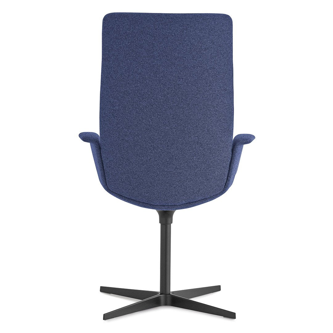 Uno High Back Office Chair - Cross Base, Headrest