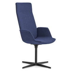Uno High Back Office Chair - Cross Base, Headrest