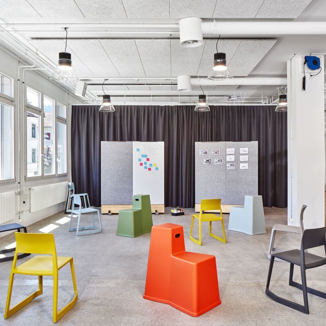 Tip Ton RE Rocking Chair - Stackable