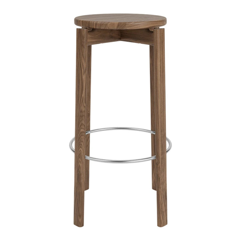 Brown wood oval table with a textured surface and smooth, modern design. Ideal for contemporary interiors.