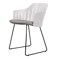 Choice Outdoor Chair - Sled Base - w/ Seat Cushion