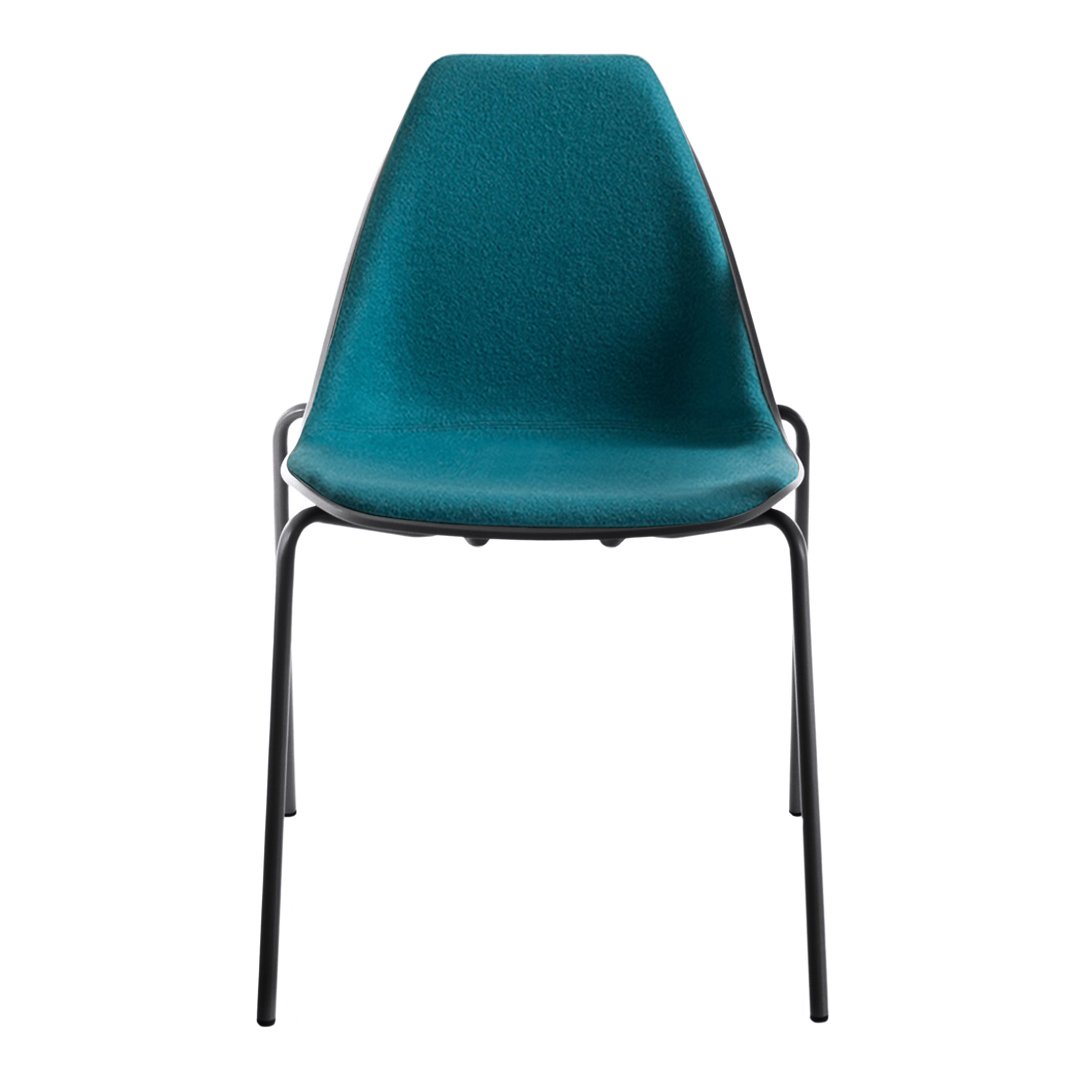 X Side Chair - Front Upholstered - Stackable