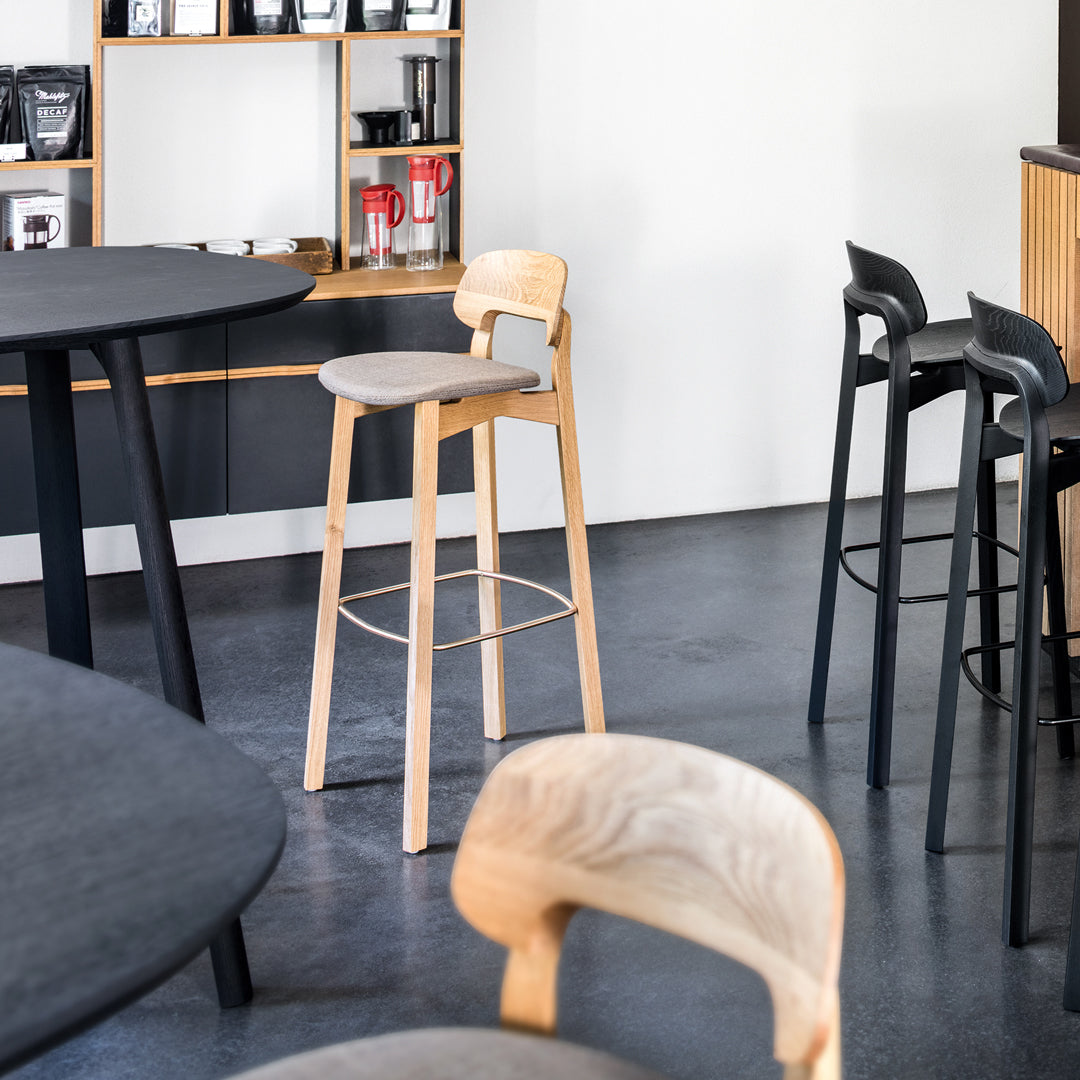 Nonoto Counter Stool - Seat Upholstered